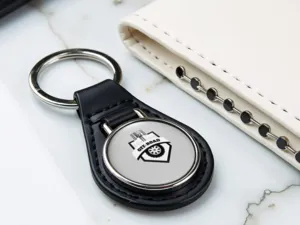 Porte‑clés Logo Minimal Chic Look Course